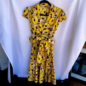 Summer wrap dress in 100% cotton